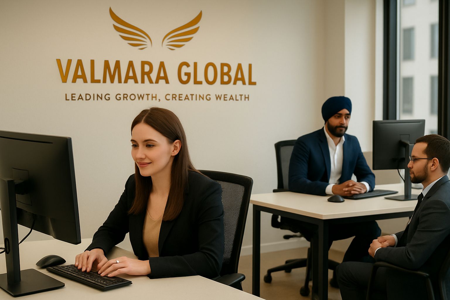 Valmara Global Team at Work
